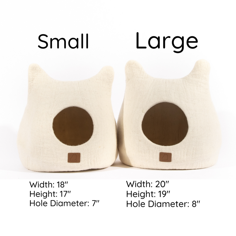 Kawaii Kitty Wool Cat Cave