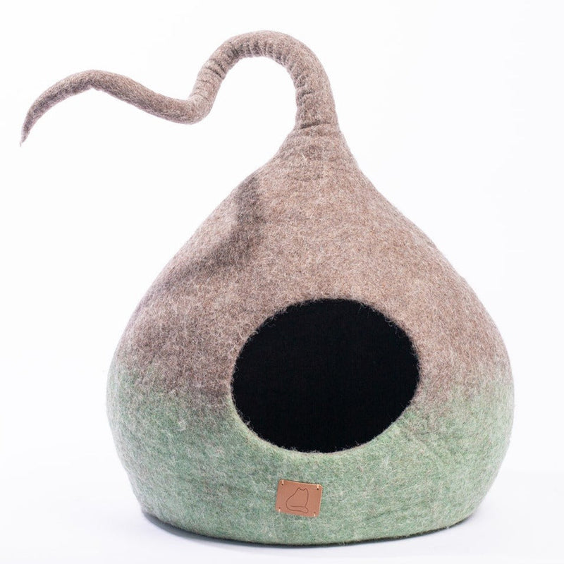 Fairy Tail Ombre Felted Wool Cat Cave