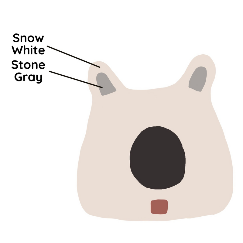 Accented Ears Wool Cat Cave