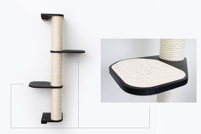 Wall Mounted Cat Scratching Post - Sisal