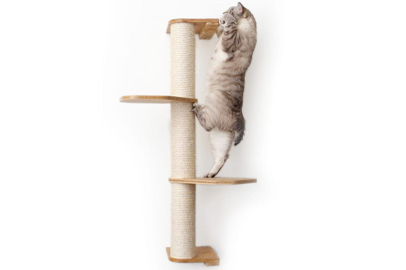 Wall Mounted Cat Scratching Post - Sisal