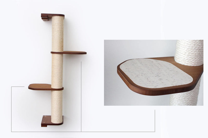 Wall Mounted Cat Scratching Post - Sisal