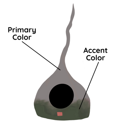 Fairy Tail Ombre Felted Wool Cat Cave