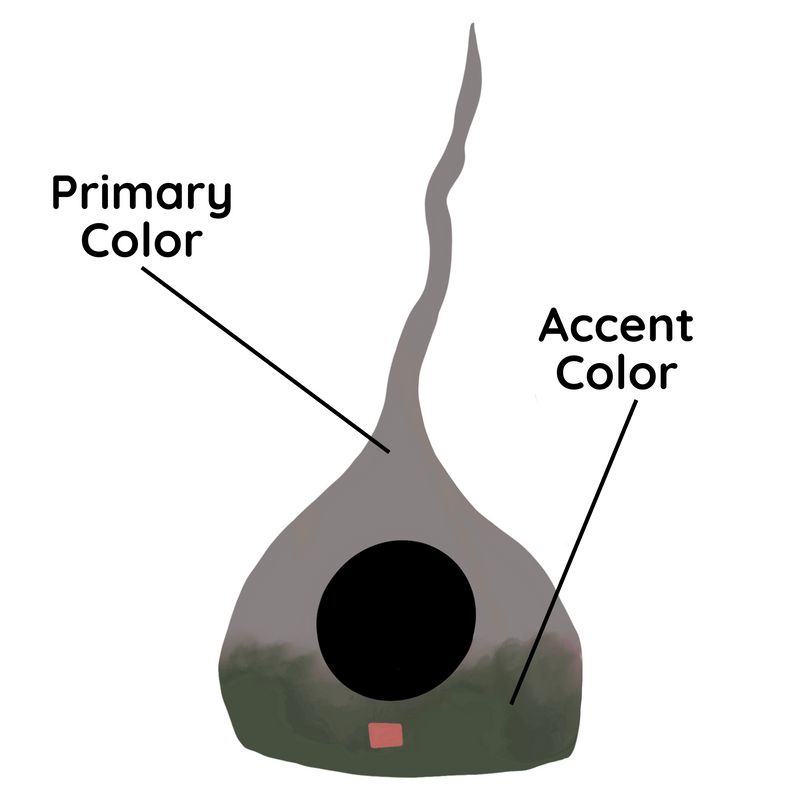 Fairy Tail Ombre Felted Wool Cat Cave