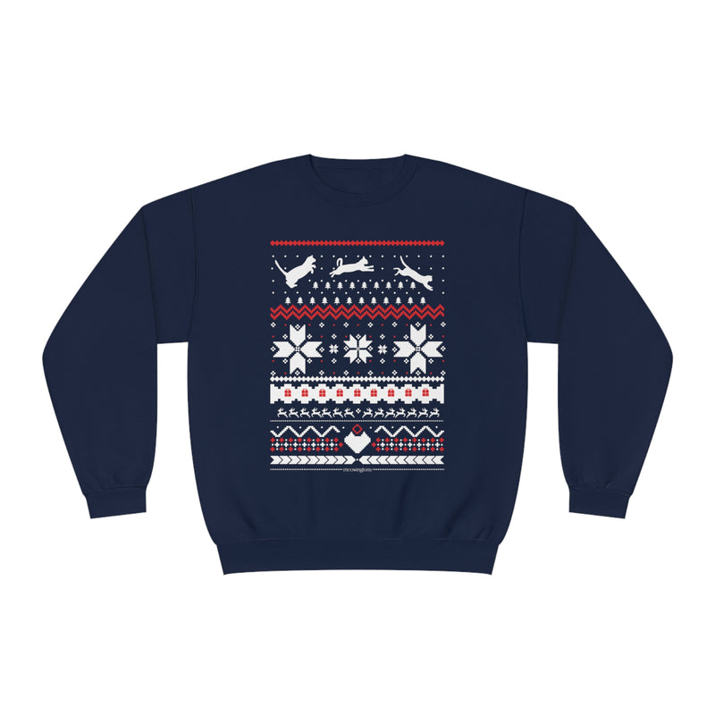 Fair Isle Feral Crewneck Sweatshirt