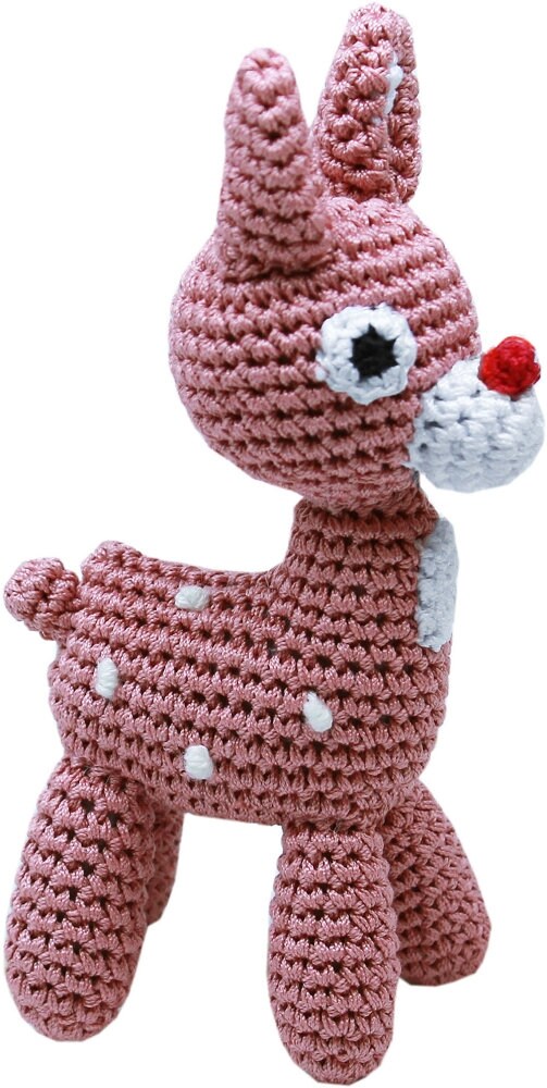 Knit Knacks Organic Cotton Christmas Cat Toy - Festive Friends