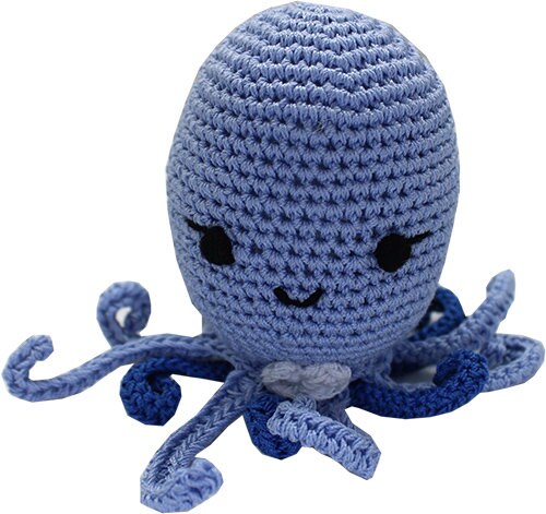 Knit Knacks Organic Cotton Cat Toy - Ocean Buddies