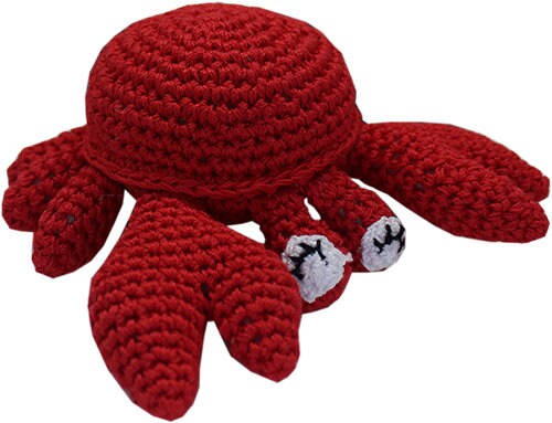 Knit Knacks Organic Cotton Cat Toy - Ocean Buddies