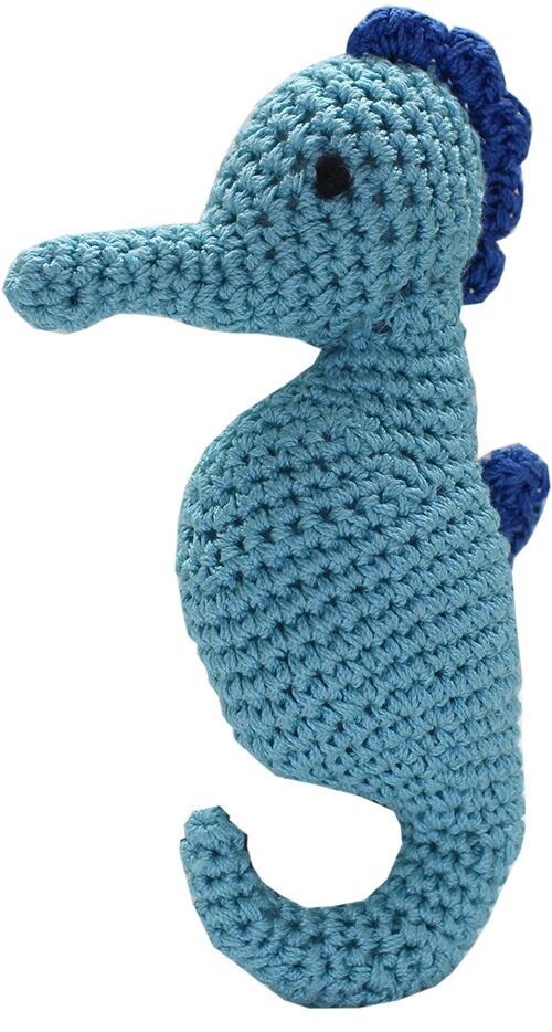 Knit Knacks Organic Cotton Cat Toy - Ocean Buddies