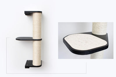 Wall Mounted Cat Scratching Post - Sisal