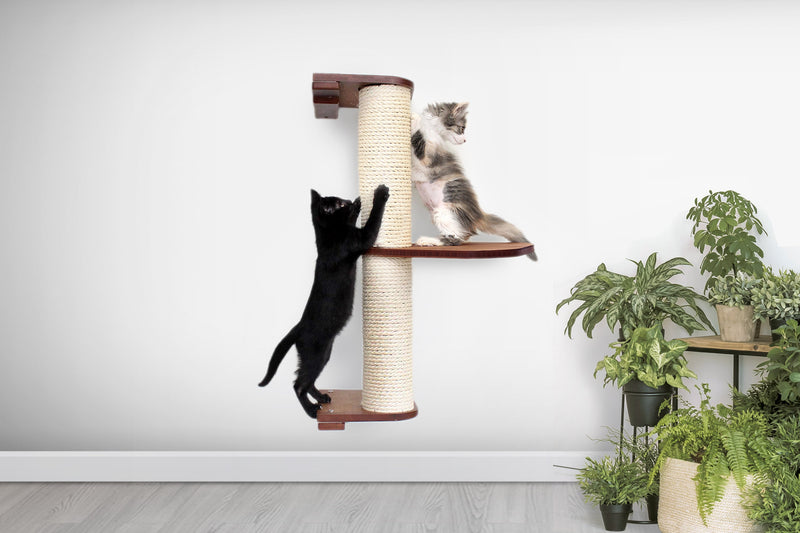 Wall Mounted Cat Scratching Post - Sisal