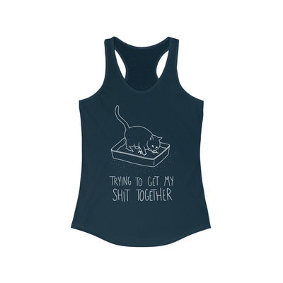 Shit Together Racerback Tank Top