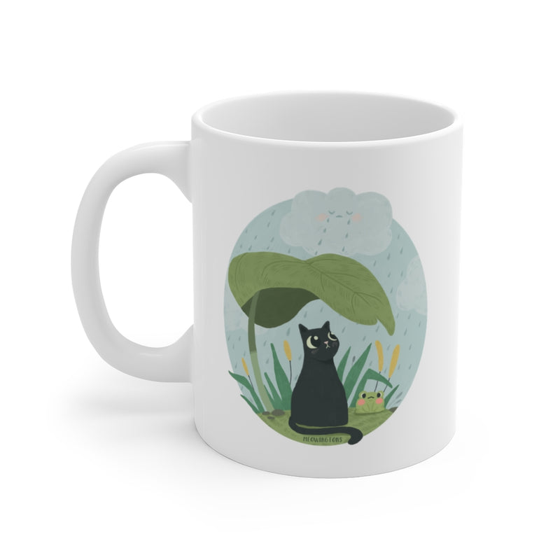 Rainy Days Cats & Plants Mug