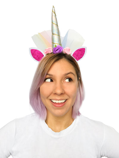 Princess Unicorn Cat Headband