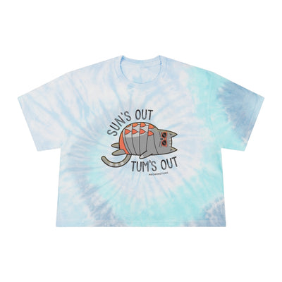 Sun's Out, Tum's Out Tie-Dye Crop Tee