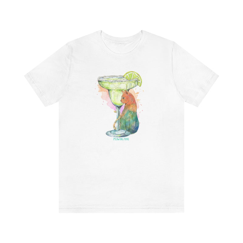 Cats & Cocktails Margarita Cat T-Shirt