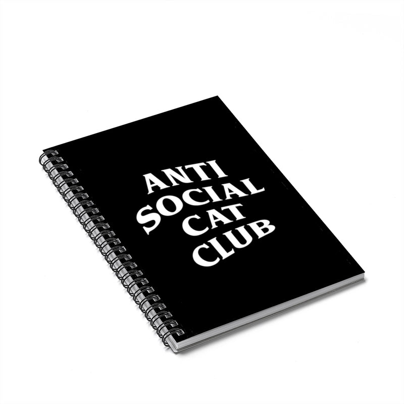 Antisocial Cat Club Notebook
