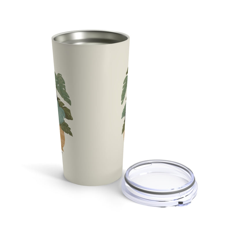 Tropical Jungle Cats & Plants Reusable 20oz Tumbler