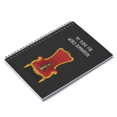 World Domination Cat Notebook