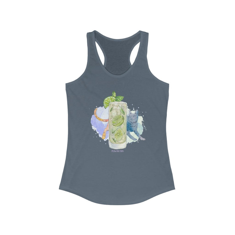 Cats & Cocktails Mojito Cat Tank Top