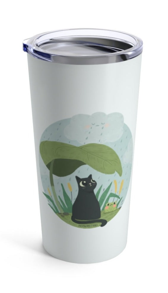 Rainy Days Cats & Plants 20oz Tumbler