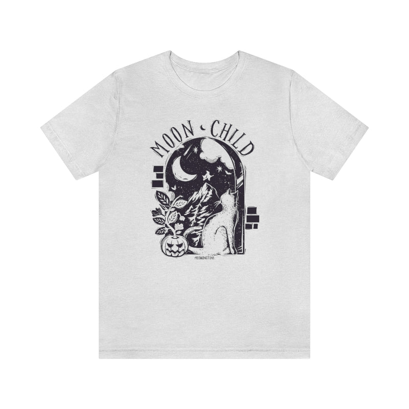 Moon Child Halloween Cat T-Shirt