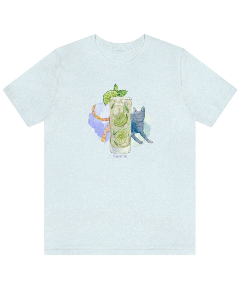 Cats & Cocktails Mojito Cat T-Shirt