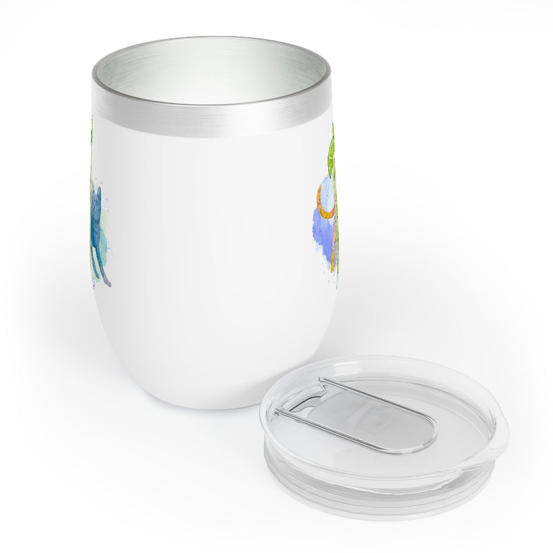 Cats and Cocktails Mojito Wine Tumbler