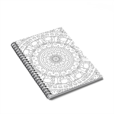 Color My Cover Mandala Notebook