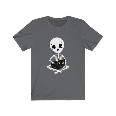 Friends Forever Skeleton Cat T-Shirt