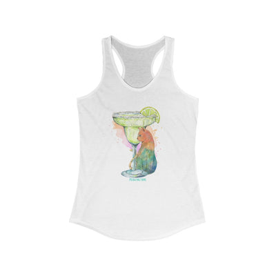 Cats & Cocktails Margarita Cat Tank Top