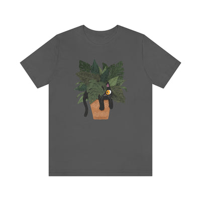 Jungle Cats & Plants Monstera T-Shirt