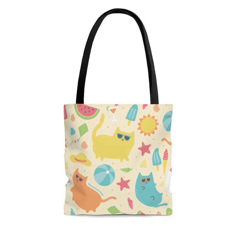 Beach Cats Tote Bag