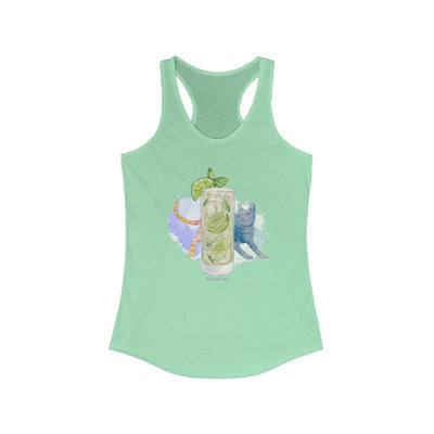Cats & Cocktails Mojito Cat Tank Top