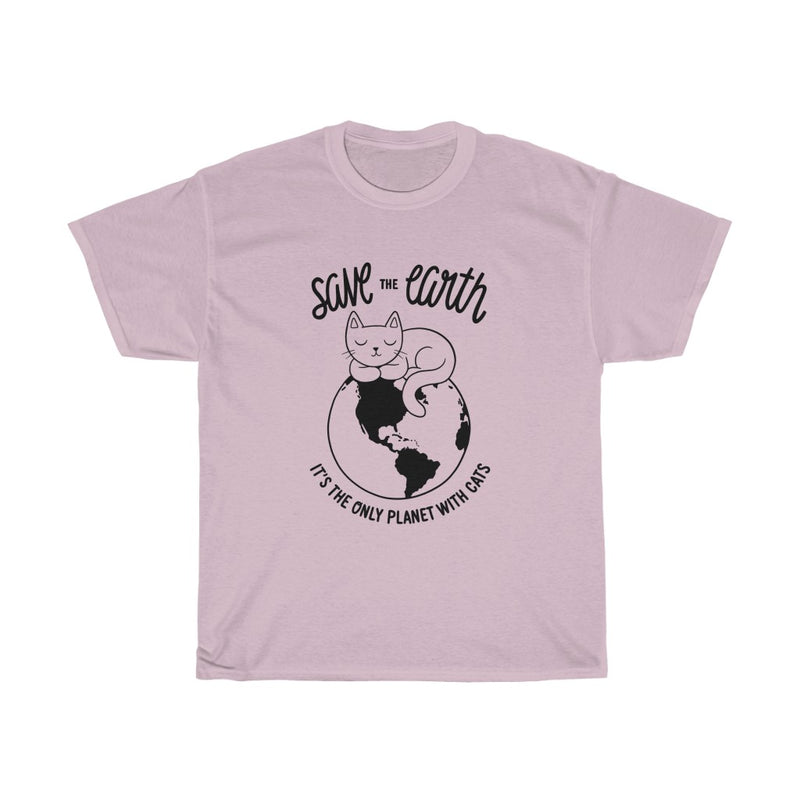 Save the Earth Cat T-Shirt