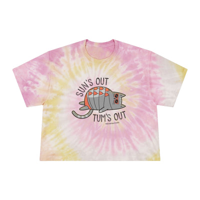 Sun's Out, Tum's Out Tie-Dye Crop Tee
