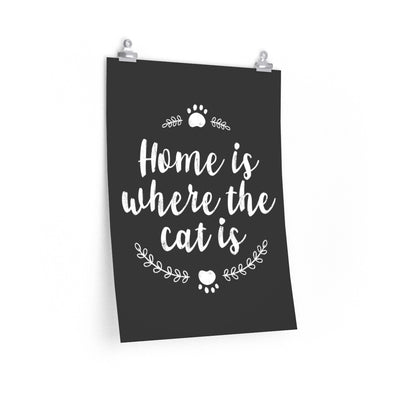 Where The Cat Is Poster