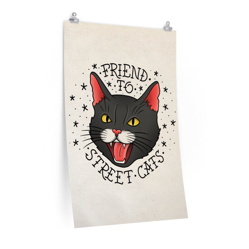 Friend to Street Cats Poster