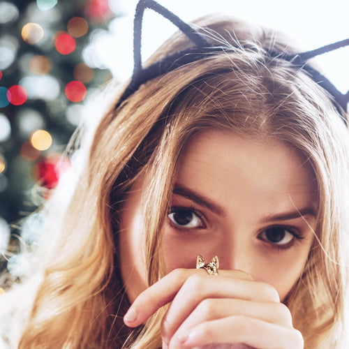 Bengal Cat Ring and Headband by Meowingtons