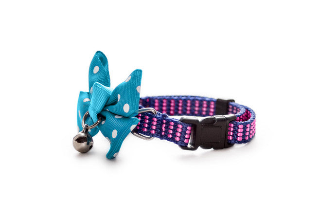 Polka Dot Bow Tie Collar