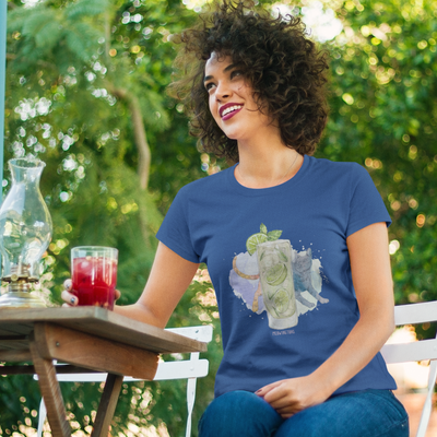 Cats & Cocktails Mojito Cat T-Shirt