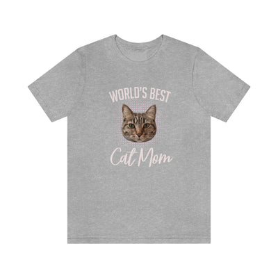 Customizable World's Best Cat Mom T-Shirt