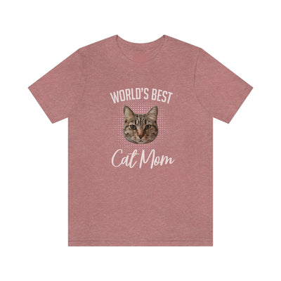 Customizable World's Best Cat Mom T-Shirt