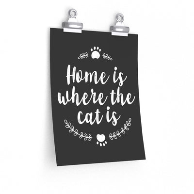 Where The Cat Is Poster