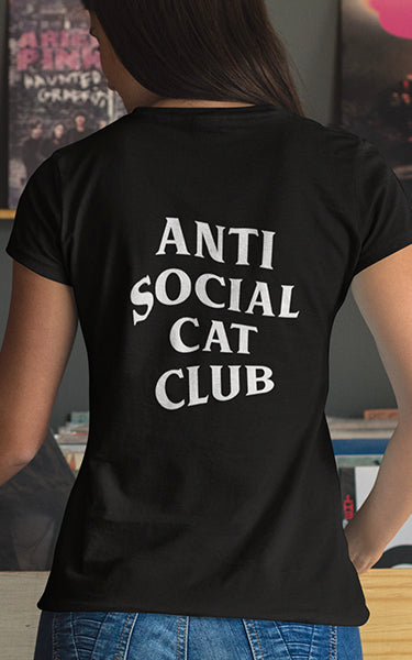 Antisocial Cat Club T-Shirt