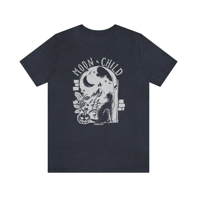 Moon Child Halloween Cat T-Shirt