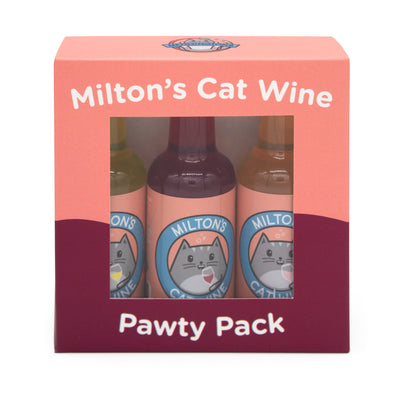 Milton's Cat Wine Pawty Pack