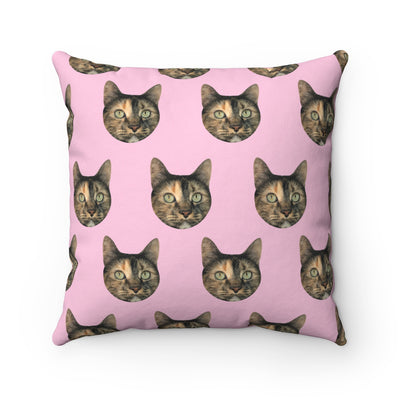 Custom Print Your Cat Toss Pillow Cover