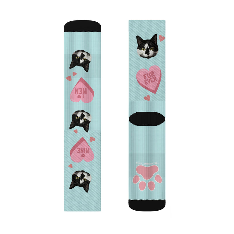 Custom Print Your Cat Socks