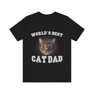 Customizable World's Best Cat Dad T-Shirt